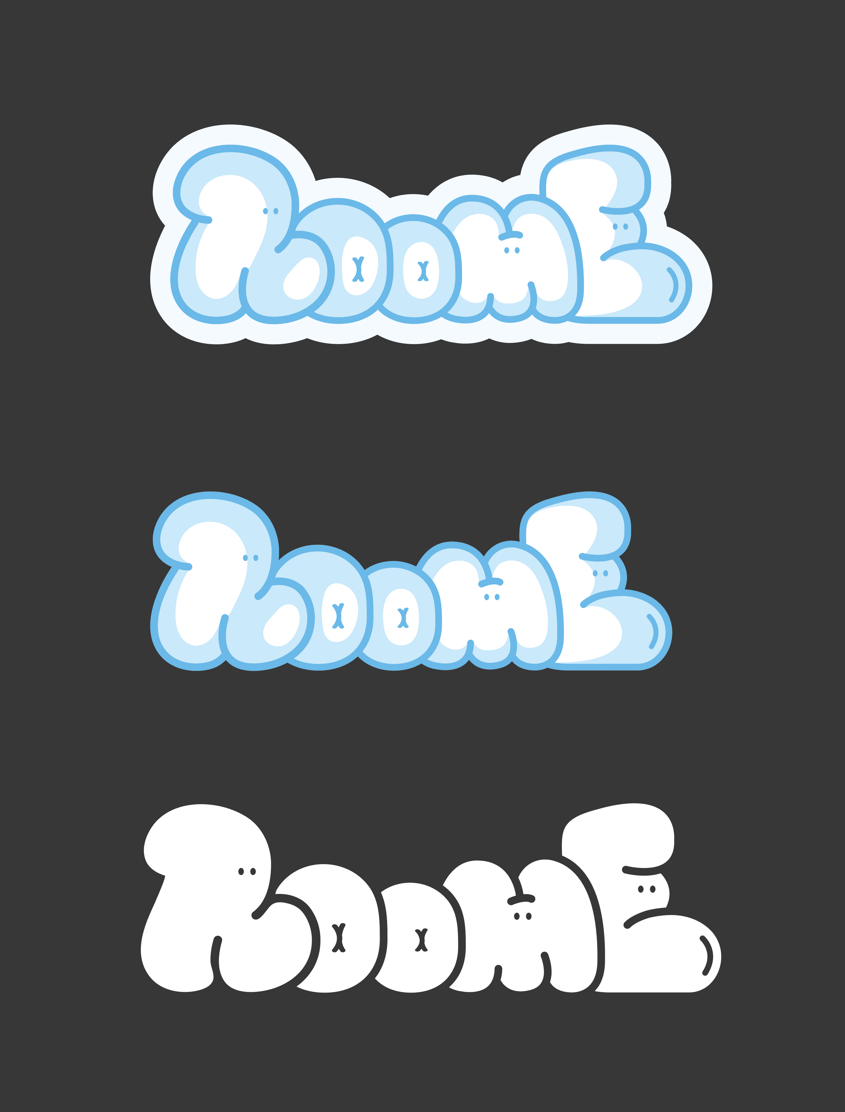 RoomE 로고 디자인